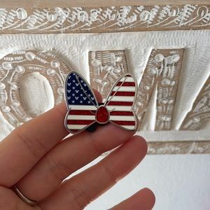 Disney American flag pin